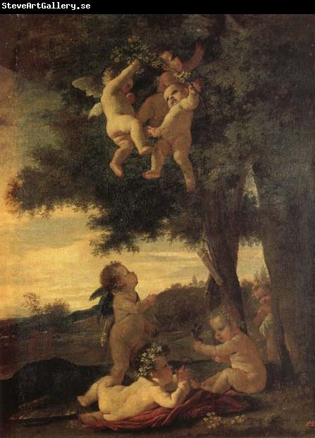 Nicolas Poussin Cupids and Genii